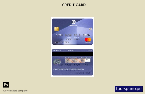 lista para imprimir plantilla de tarjeta mastercard de Kirguistán OJSC Bakai Ban